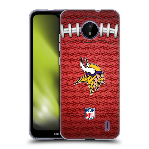 NFL Minnesota Vikings Graphics Football Soft Gel Case for Nokia C10 / C20
