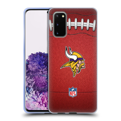 NFL Minnesota Vikings Graphics Football Soft Gel Case for Samsung Galaxy S20 / S20 5G