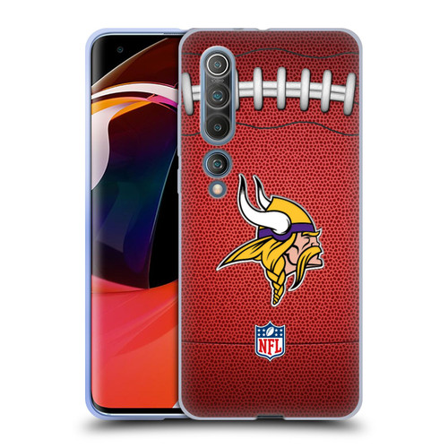NFL Minnesota Vikings Graphics Football Soft Gel Case for Xiaomi Mi 10 5G / Mi 10 Pro 5G