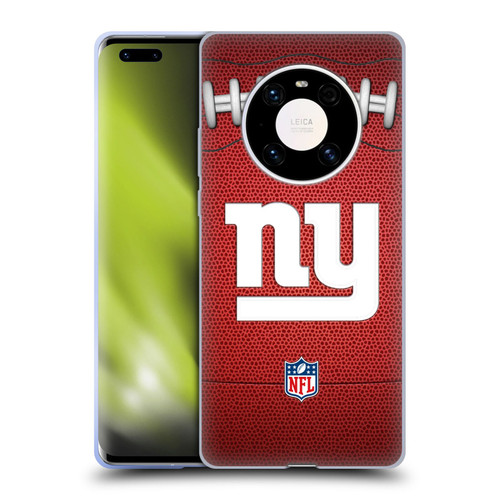 NFL New York Giants Graphics Football Soft Gel Case for Huawei Mate 40 Pro 5G