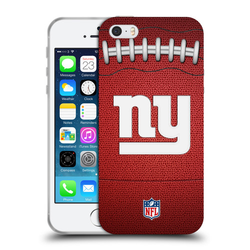 NFL New York Giants Graphics Football Soft Gel Case for Apple iPhone 5 / 5s / iPhone SE 2016