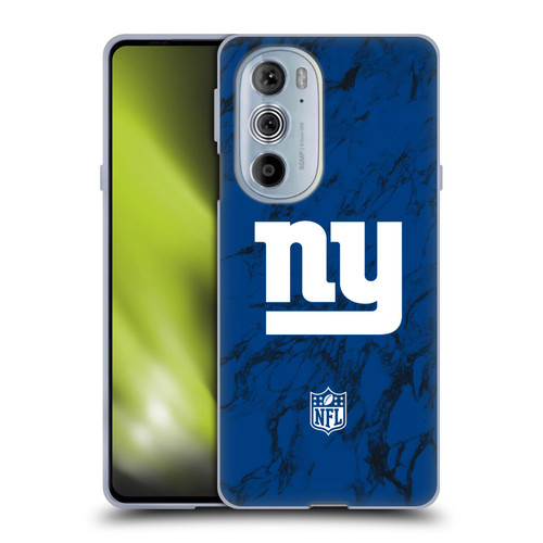 NFL New York Giants Graphics Coloured Marble Soft Gel Case for Motorola Edge X30