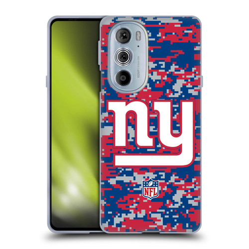 NFL New York Giants Graphics Digital Camouflage Soft Gel Case for Motorola Edge X30