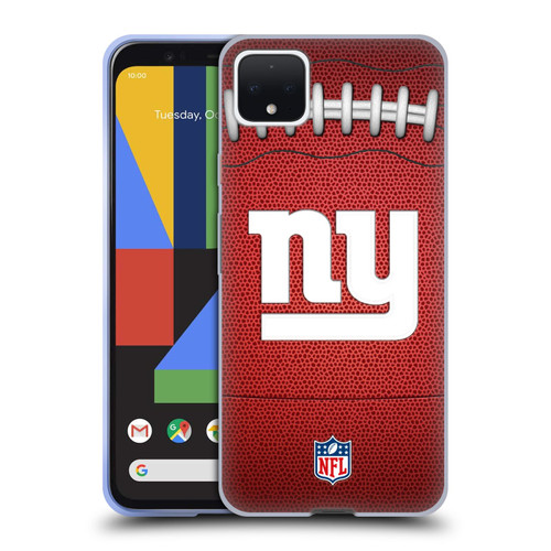 NFL New York Giants Graphics Football Soft Gel Case for Google Pixel 4 XL