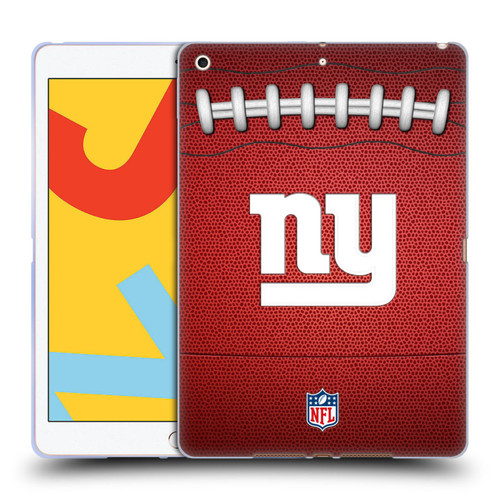 NFL New York Giants Graphics Football Soft Gel Case for Apple iPad 10.2 2019/2020/2021