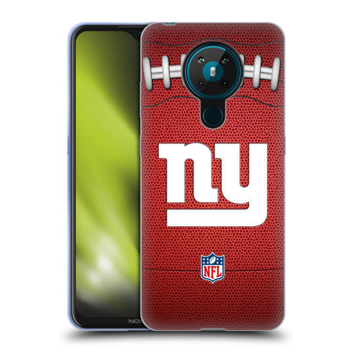 NFL New York Giants Graphics Football Soft Gel Case for Nokia 5.3