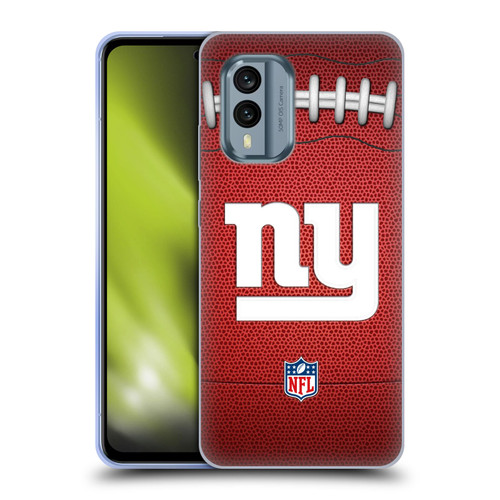NFL New York Giants Graphics Football Soft Gel Case for Nokia X30