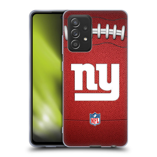 NFL New York Giants Graphics Football Soft Gel Case for Samsung Galaxy A52 / A52s / 5G (2021)