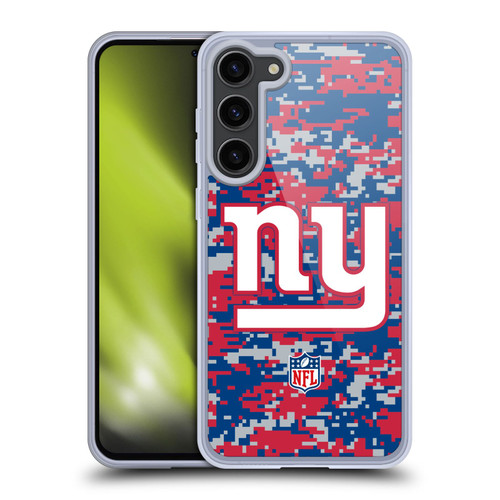 NFL New York Giants Graphics Digital Camouflage Soft Gel Case for Samsung Galaxy S23+ 5G