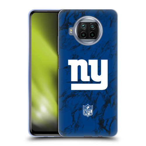 NFL New York Giants Graphics Coloured Marble Soft Gel Case for Xiaomi Mi 10T Lite 5G
