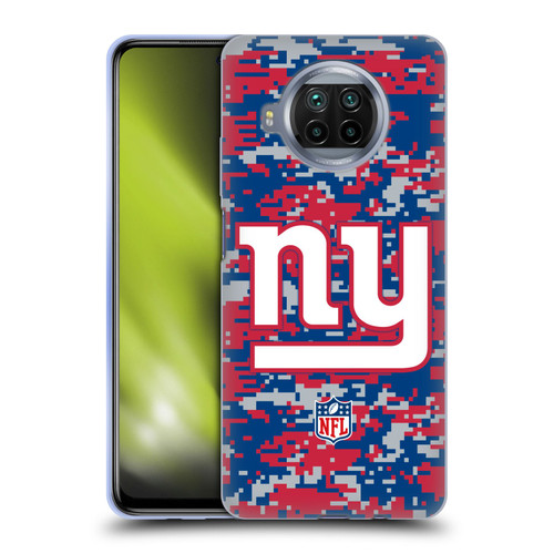 NFL New York Giants Graphics Digital Camouflage Soft Gel Case for Xiaomi Mi 10T Lite 5G