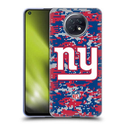 NFL New York Giants Graphics Digital Camouflage Soft Gel Case for Xiaomi Redmi Note 9T 5G