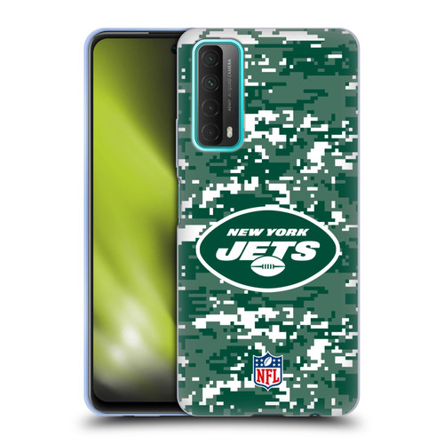 NFL New York Jets Graphics Digital Camouflage Soft Gel Case for Huawei P Smart (2021)