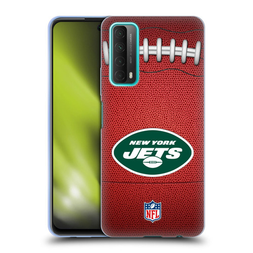 NFL New York Jets Graphics Football Soft Gel Case for Huawei P Smart (2021)
