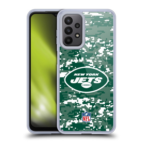 NFL New York Jets Graphics Digital Camouflage Soft Gel Case for Samsung Galaxy A23 / 5G (2022)