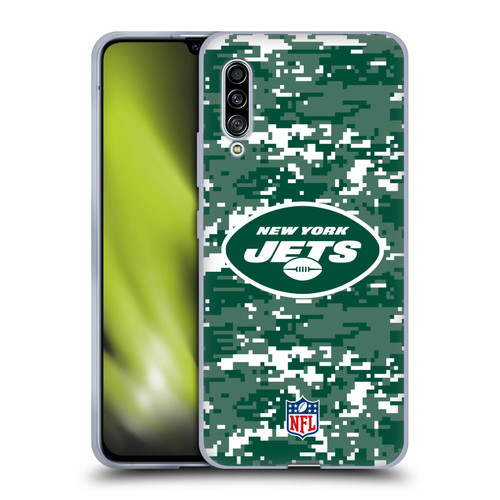 NFL New York Jets Graphics Digital Camouflage Soft Gel Case for Samsung Galaxy A90 5G (2019)
