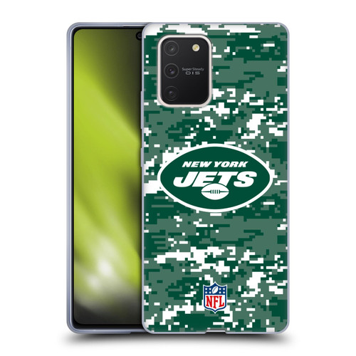 NFL New York Jets Graphics Digital Camouflage Soft Gel Case for Samsung Galaxy S10 Lite