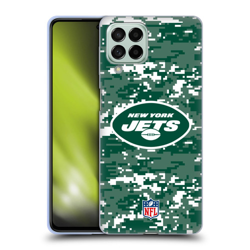 NFL New York Jets Graphics Digital Camouflage Soft Gel Case for Samsung Galaxy M53 (2022)