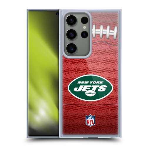 NFL New York Jets Graphics Football Soft Gel Case for Samsung Galaxy S23 Ultra 5G