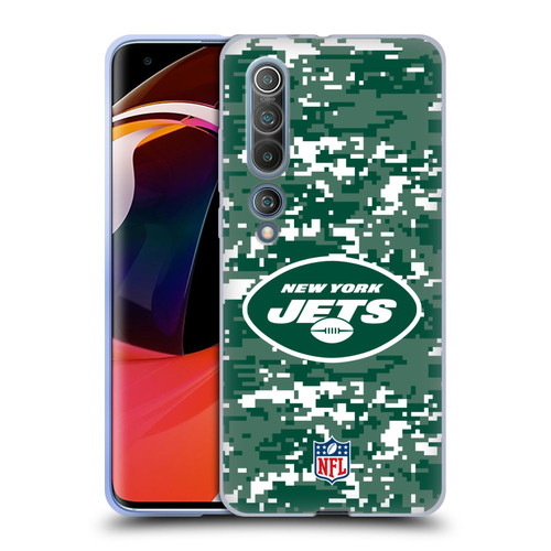 NFL New York Jets Graphics Digital Camouflage Soft Gel Case for Xiaomi Mi 10 5G / Mi 10 Pro 5G