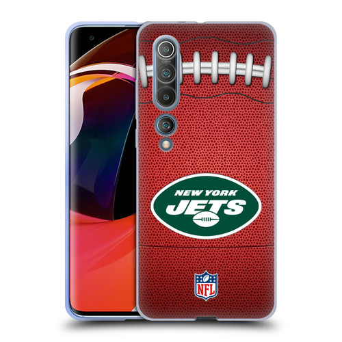 NFL New York Jets Graphics Football Soft Gel Case for Xiaomi Mi 10 5G / Mi 10 Pro 5G
