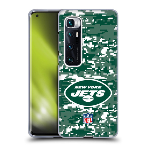 NFL New York Jets Graphics Digital Camouflage Soft Gel Case for Xiaomi Mi 10 Ultra 5G