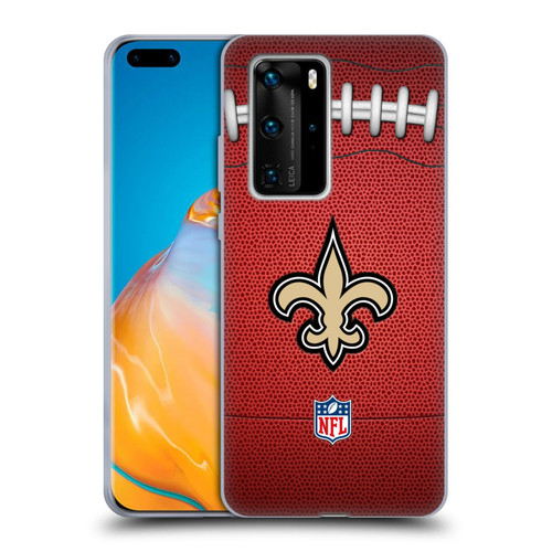 NFL New Orleans Saints Graphics Football Soft Gel Case for Huawei P40 Pro / P40 Pro Plus 5G
