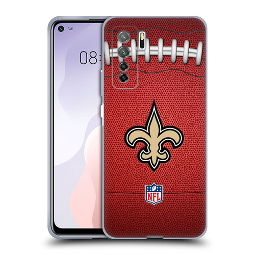 NFL New Orleans Saints Graphics Football Soft Gel Case for Huawei Nova 7 SE/P40 Lite 5G