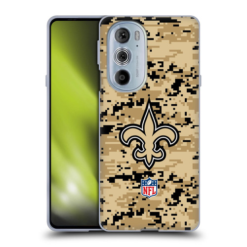 NFL New Orleans Saints Graphics Digital Camouflage Soft Gel Case for Motorola Edge X30