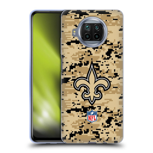 NFL New Orleans Saints Graphics Digital Camouflage Soft Gel Case for Xiaomi Mi 10T Lite 5G