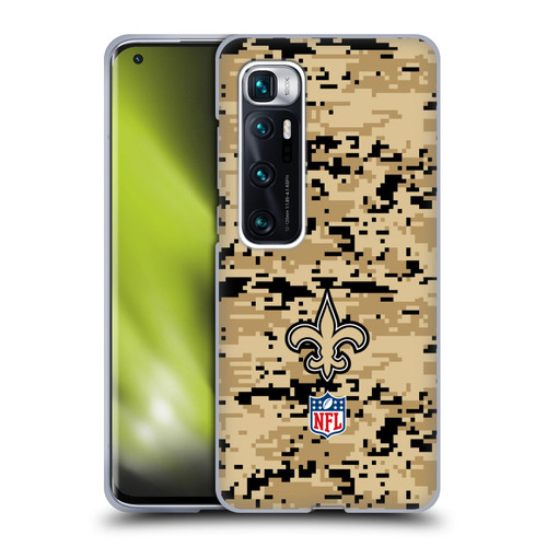 NFL New Orleans Saints Graphics Digital Camouflage Soft Gel Case for Xiaomi Mi 10 Ultra 5G