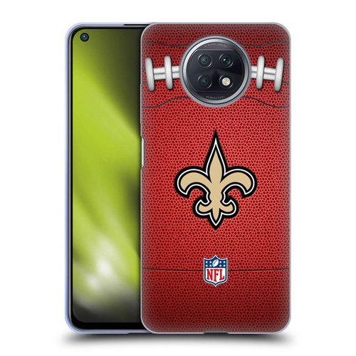 NFL New Orleans Saints Graphics Football Soft Gel Case for Xiaomi Redmi Note 9T 5G