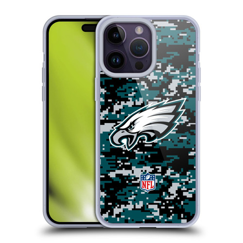 NFL Philadelphia Eagles Graphics Digital Camouflage Soft Gel Case for Apple iPhone 14 Pro Max NFL Philadelphia Eagles Graphics Digital Camouflage Soft Gel Case for Apple iPhone 14 Pro Max