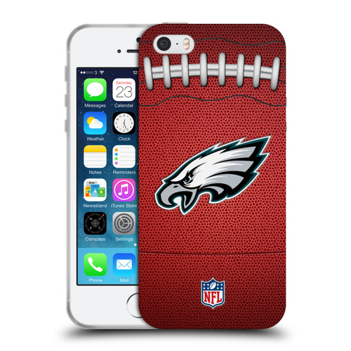 NFL Philadelphia Eagles Graphics Football Soft Gel Case for Apple iPhone 5 / 5s / iPhone SE 2016
