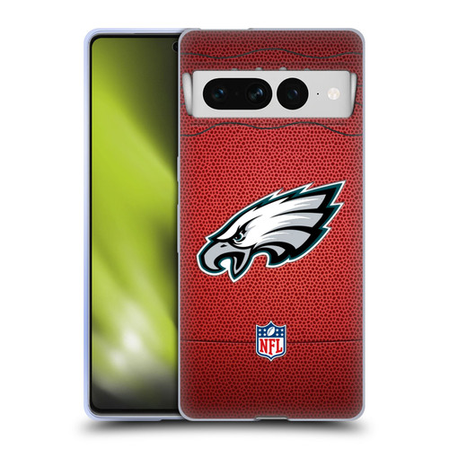 NFL Philadelphia Eagles Graphics Football Soft Gel Case for Google Pixel 7 Pro