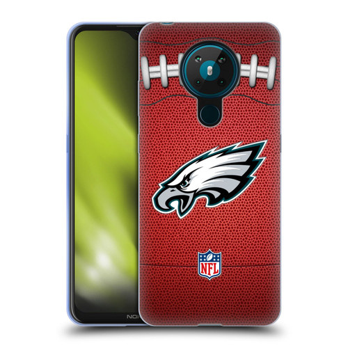 NFL Philadelphia Eagles Graphics Football Soft Gel Case for Nokia 5.3