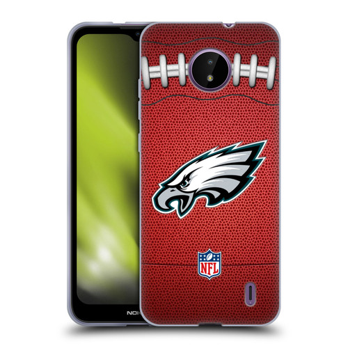 NFL Philadelphia Eagles Graphics Football Soft Gel Case for Nokia C10 / C20
