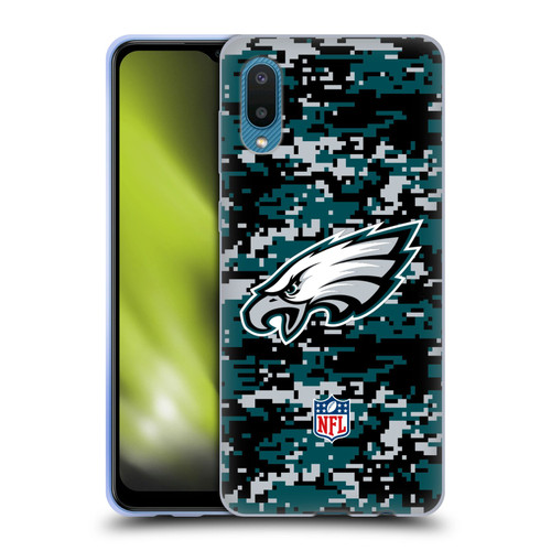 NFL Philadelphia Eagles Graphics Digital Camouflage Soft Gel Case for Samsung Galaxy A02/M02 (2021)