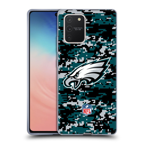 NFL Philadelphia Eagles Graphics Digital Camouflage Soft Gel Case for Samsung Galaxy S10 Lite