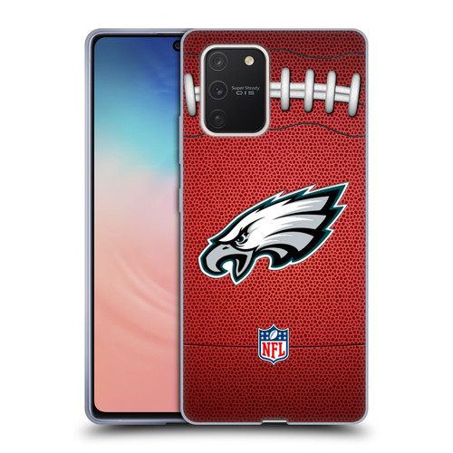 NFL Philadelphia Eagles Graphics Football Soft Gel Case for Samsung Galaxy S10 Lite