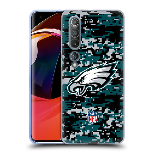 NFL Philadelphia Eagles Graphics Digital Camouflage Soft Gel Case for Xiaomi Mi 10 5G / Mi 10 Pro 5G