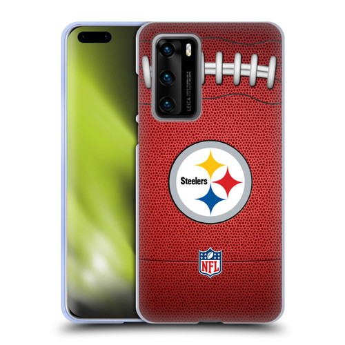 NFL Pittsburgh Steelers Graphics Football Soft Gel Case for Huawei P40 5G