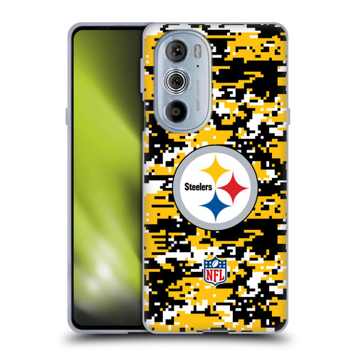 NFL Pittsburgh Steelers Graphics Digital Camouflage Soft Gel Case for Motorola Edge X30