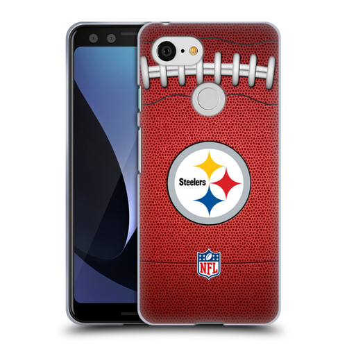 NFL Pittsburgh Steelers Graphics Football Soft Gel Case for Google Pixel 3