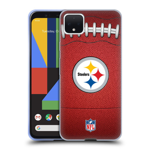 NFL Pittsburgh Steelers Graphics Football Soft Gel Case for Google Pixel 4 XL