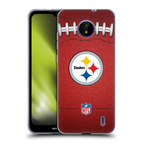 NFL Pittsburgh Steelers Graphics Football Soft Gel Case for Nokia C10 / C20