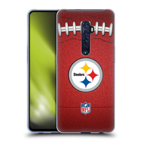 NFL Pittsburgh Steelers Graphics Football Soft Gel Case for OPPO Reno 2