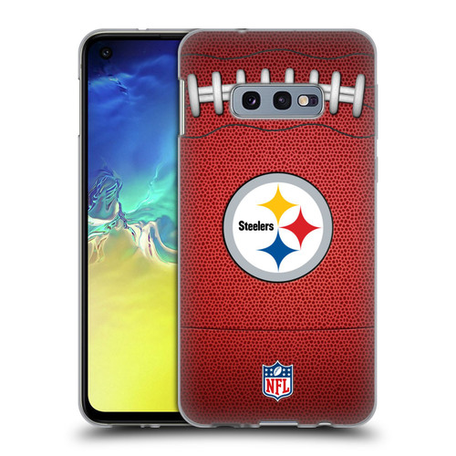 NFL Pittsburgh Steelers Graphics Football Soft Gel Case for Samsung Galaxy S10e