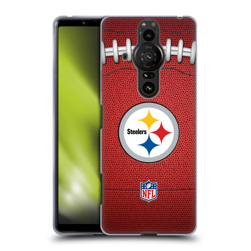 NFL Pittsburgh Steelers Graphics Football Soft Gel Case for Sony Xperia Pro-I