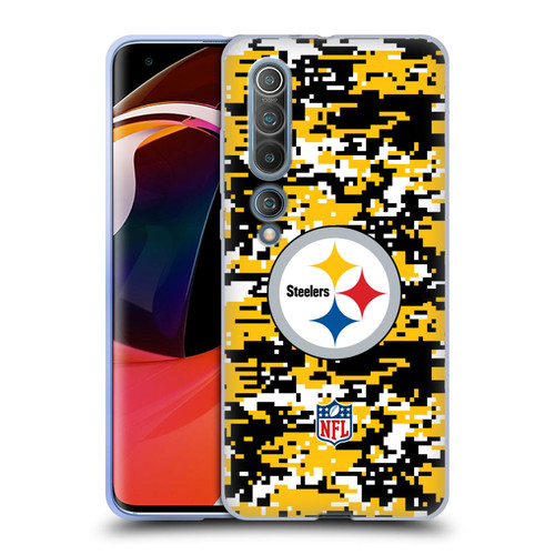 NFL Pittsburgh Steelers Graphics Digital Camouflage Soft Gel Case for Xiaomi Mi 10 5G / Mi 10 Pro 5G